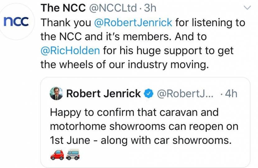 Twitter NCC to RIchard