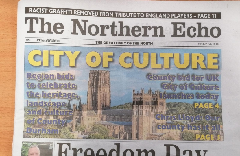 Northern Echo, County of Culture