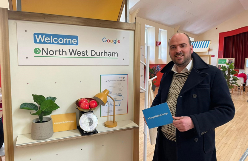 Google Garage Visits North West Durham