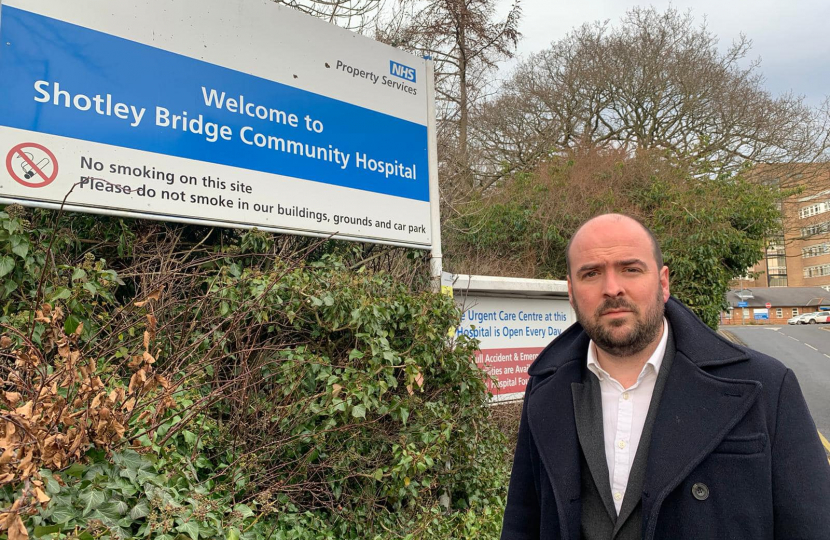 Richard Holden MP Shotley Bridge Update