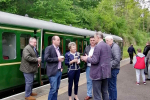 Richard at Reopening of Weardale Line